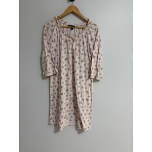 Lauren Ralph Lauren Women's Pajama XL Cotton Dress Nightgown Grandma Fairy